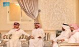 أميرِ منطقة عسير يقدم التعازي لأسرتي السرحاني ومناع