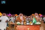 افتتاح مهرجان أضواء الباحة للتسوق والترفيه بمحافظة بني حسن