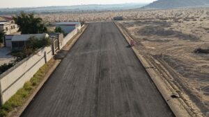 الانتهاء من سفلتة شوارع هجرة جحيضة بالصرار بمساحة أكثر من 10500 متر مربع