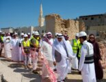 أمين الشرقية يزور مشروع تأهيل وترميم قصر دارين وبلدة دارين التراثية
