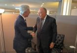 وزير الخارجية المصري يلتقي نظيره البرتغالي