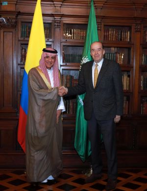 نائب وزير الخارجية يلتقي نائب وزير الخارجية الكولومبي