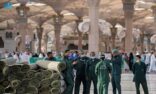 أكثر من ٢٥ ألف سجادة ذات جودة عالية بالمسجد النبوي لراحة المصلين