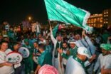 مونديال 2022 : الجماهير السعودية تشارك في مسيرة بسوق واقف في الدوحة تشجيعاً للصقور الخضر