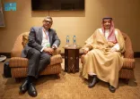 نائب وزير الخارجية يلتقي نائب وزير الخارجية والهجرة المصري