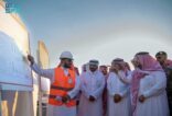 أمير منطقة القصيم يتفقد مشروع مستشفى الولادة والأطفال بمحافظة الرس