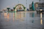 هطول أمطار على محافظة طريف