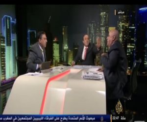 عراك بين ضيفي “الاتجاه المعاكس” على قناة الجزيرة